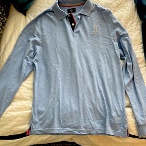 London brand Hackett long sleeve polo